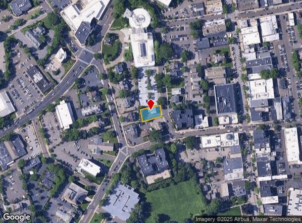  6 Benedict Pl, Greenwich, CT Parcel Map