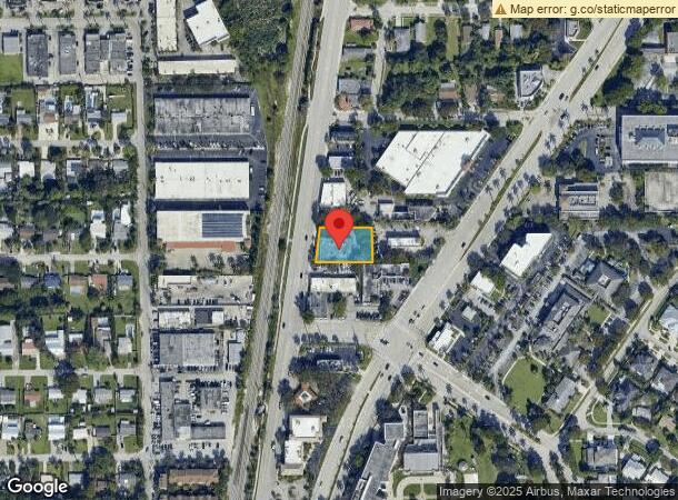  850 N Dixie Hwy, Boca Raton, FL Parcel Map