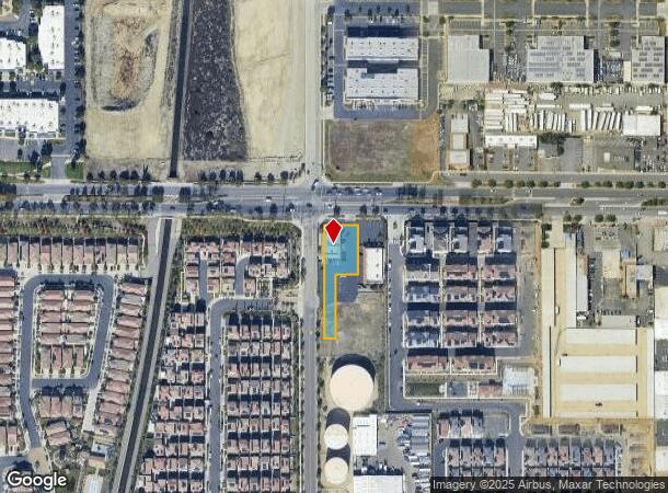  2176 W Foothill Blvd, Upland, CA Parcel Map