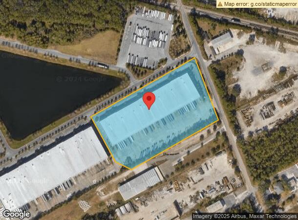  2562 Cabot Commerce Dr, Jacksonville, FL Parcel Map