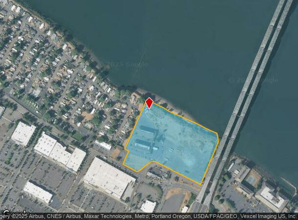  1401 N Hayden Island Dr, Portland, OR Parcel Map