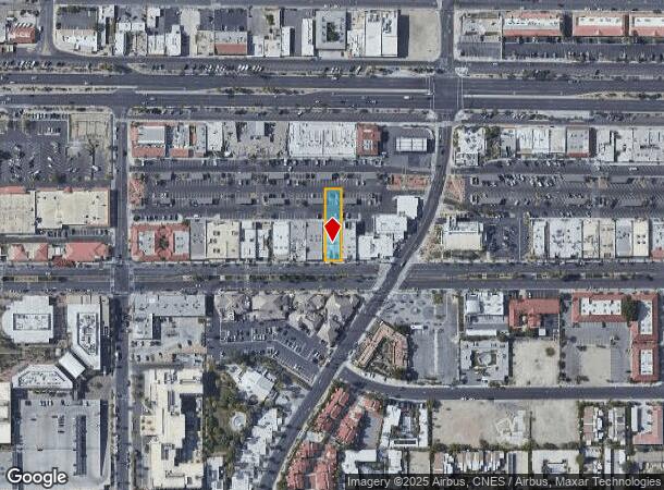 73740 El Paseo, Palm Desert, CA Parcel Map