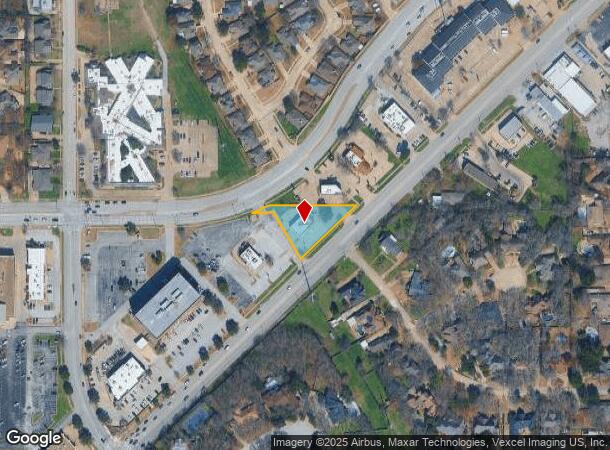 480 Grapevine Hwy, Hurst, TX Parcel Map