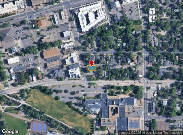  1708 15Th St, Boulder, CO Parcel Map
