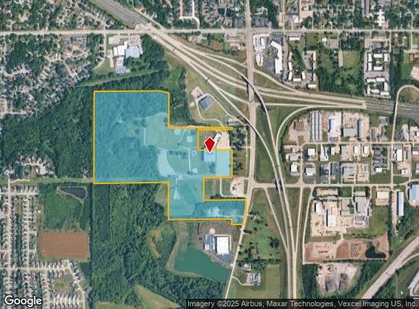  3909 Sw Burlingame Rd, Topeka, KS Parcel Map