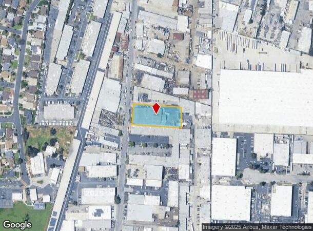 8222 Allport Ave, Santa Fe Springs, CA Parcel Map