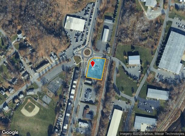 223 Columbia St, Adams, MA Parcel Map