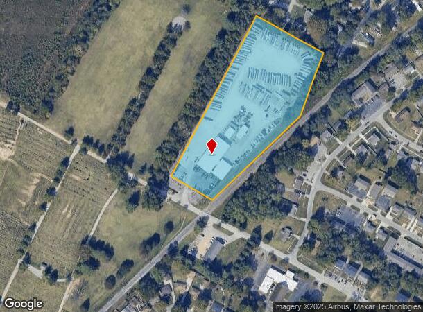 3801 Shanks Ln, Louisville, KY Parcel Map