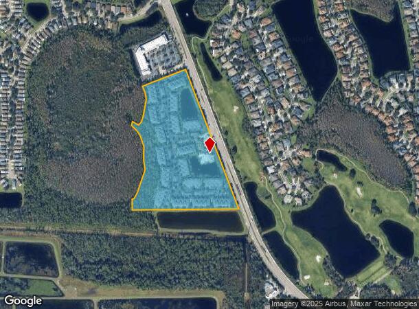  13308 Wisper Palms Way, Orlando, FL Parcel Map