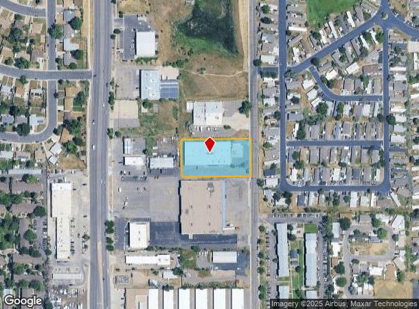 9345 Elm Ct, Denver, CO Parcel Map