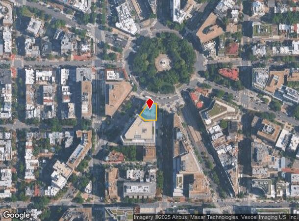  21 Dupont Cir Nw, Washington, DC Parcel Map