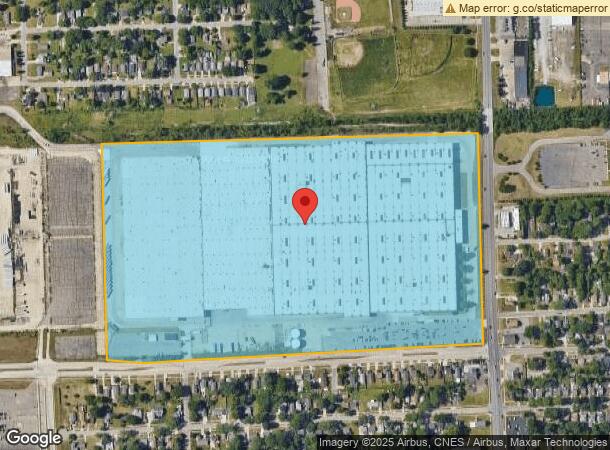  1251 Joslyn Ave, Pontiac, MI Parcel Map