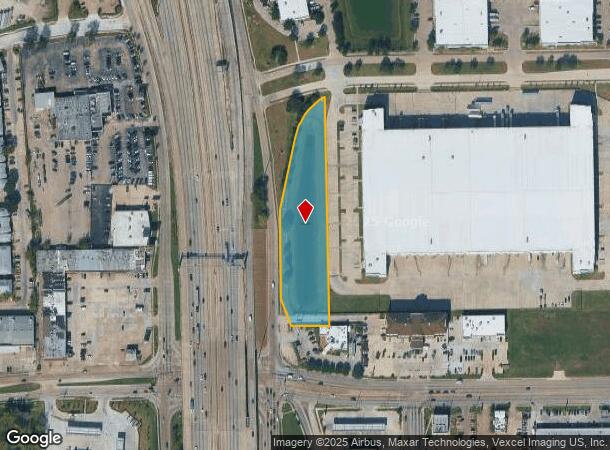 0 S North Fwy, Houston, TX Parcel Map