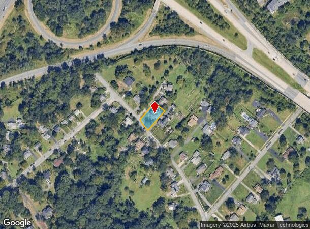  1537 S Rolling Rd, Halethorpe, MD Parcel Map