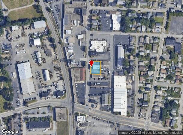  29 Mendon Ave, Pawtucket, RI Parcel Map