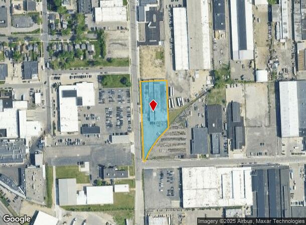 1530 Farrow St, Ferndale, MI Parcel Map