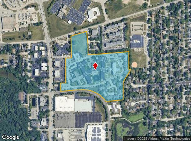 200 Wyndemere Cir, Wheaton, IL Parcel Map
