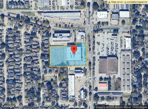  1500 S Dairy Ashford Rd, Houston, TX Parcel Map