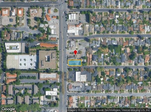 2100 S Bascom Ave, Campbell, CA Parcel Map