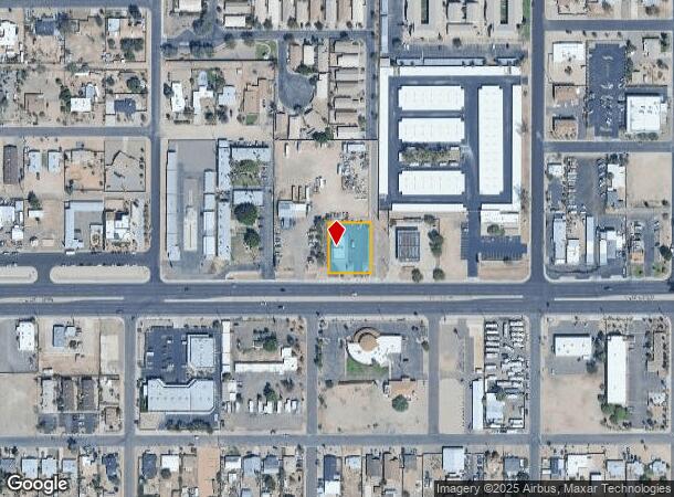  6550 E Main St, Mesa, AZ Parcel Map