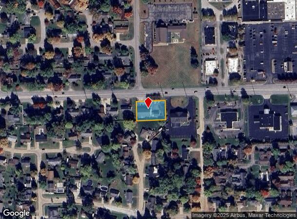  3633 25Th St, Columbus, IN Parcel Map