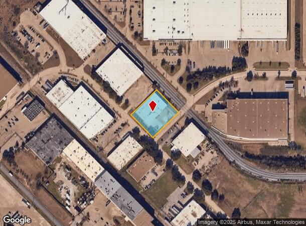  3601 Executive Blvd, Mesquite, TX Parcel Map