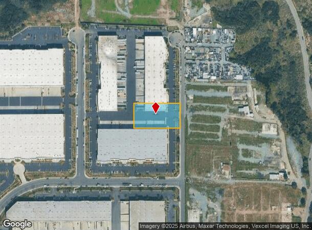  1222 Innovative Dr, San Diego, CA Parcel Map