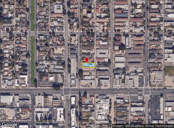 1840 Henderson Ave, Long Beach, CA Parcel Map