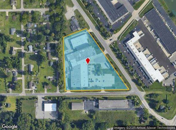 11850 Wayne Rd, Romulus, MI Parcel Map
