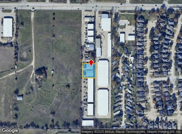  2807 Justin Rd, Flower Mound, TX Parcel Map