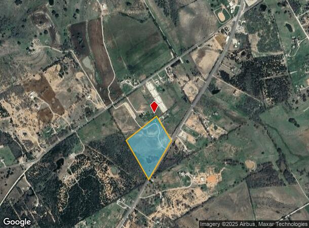  8526 N Fm 1744, Hico, TX Parcel Map