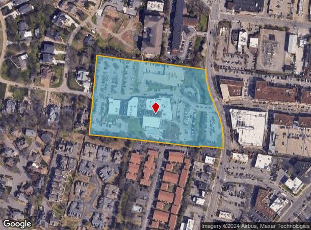  4041 Hillsboro Cir, Nashville, TN Parcel Map