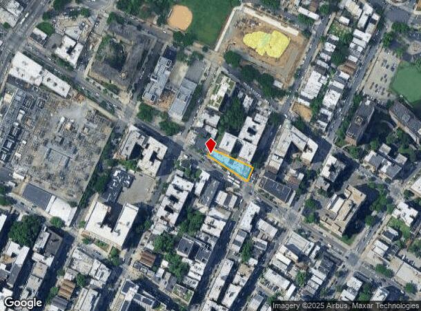 611 E 180Th St, Bronx, NY Parcel Map