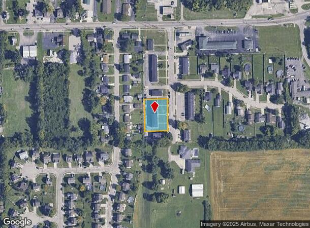 201 Poplin Pl, Trenton, OH Parcel Map