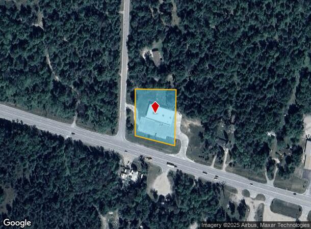 6966 W M 72 Hwy W, Grayling, MI Parcel Map