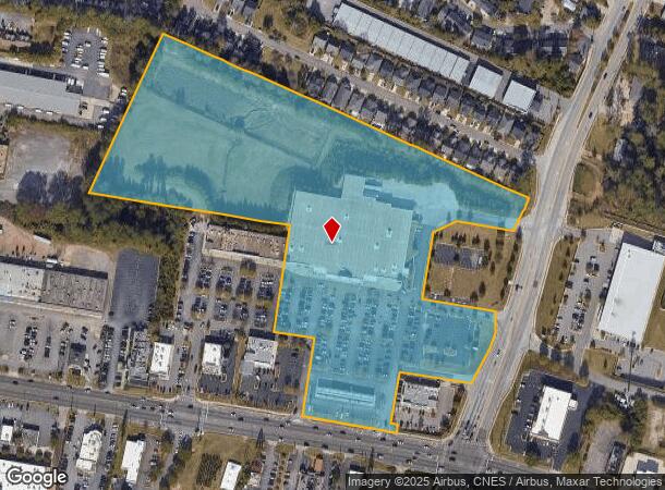  2801 Washington Rd, Augusta, GA Parcel Map