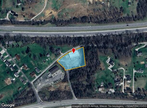  72 Hollow Rd, Ona, WV Parcel Map