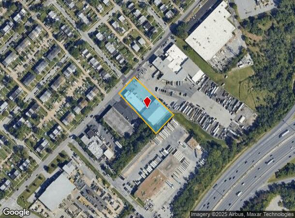 3601 Benson Ave, Halethorpe, MD Parcel Map