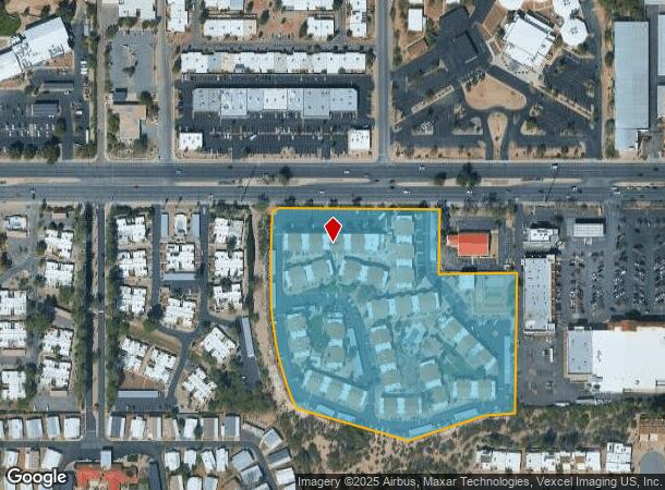 7700 E Speedway Blvd, Tucson, AZ Parcel Map