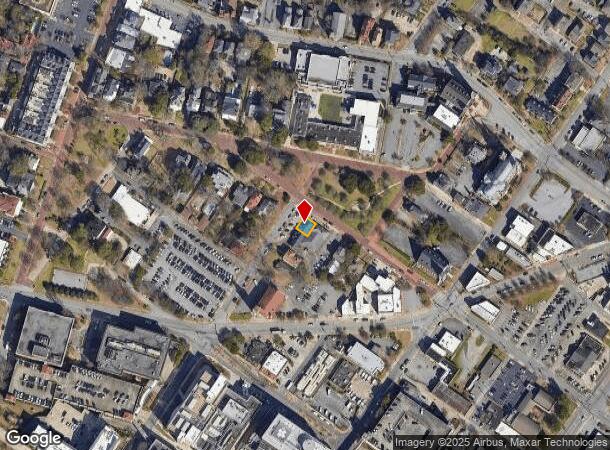 606 Spring St, Macon, GA Parcel Map