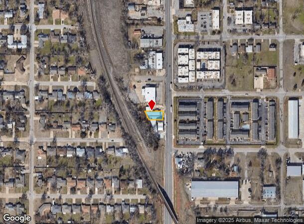  8709 N Western Ave, Oklahoma City, OK Parcel Map