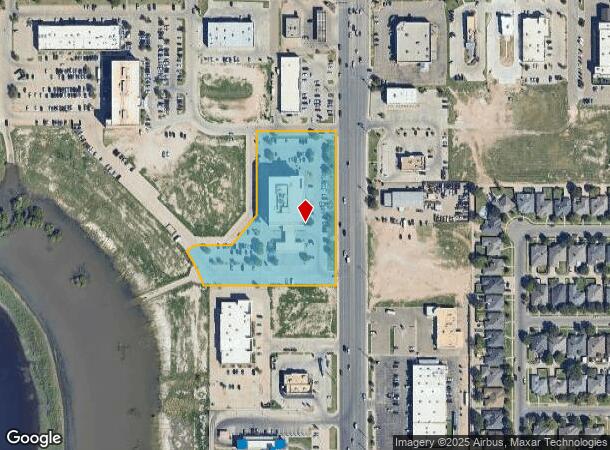 9816 Slide Rd, Lubbock, TX Parcel Map