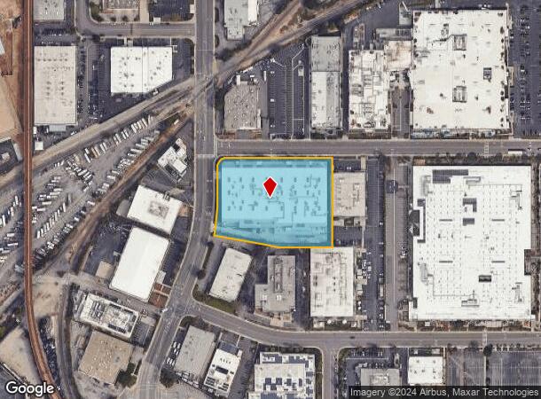  2330 Utah Ave, El Segundo, CA Parcel Map