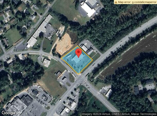  1005 Wilkesboro Blvd, Lenoir, NC Parcel Map