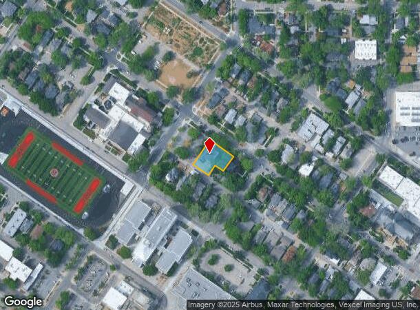  1015 W Hays St, Boise, ID Parcel Map