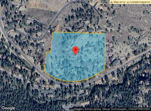  1675 Fall River Rd, Estes Park, CO Parcel Map