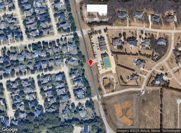 2720 Country Club Rd, Allen, TX Parcel Map