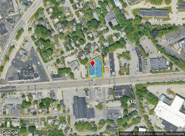  255 Worcester Rd, Framingham, MA Parcel Map