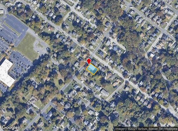  1606 Harrison Ave, Wilmington, DE Parcel Map