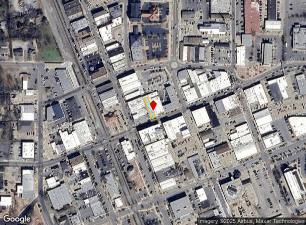  1116 Oak St, Conway, AR Parcel Map